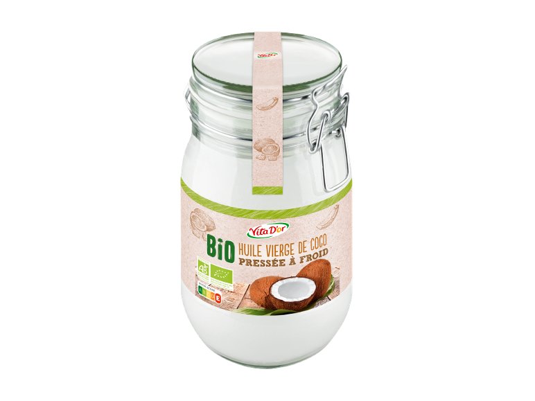 Huile de coco biologique