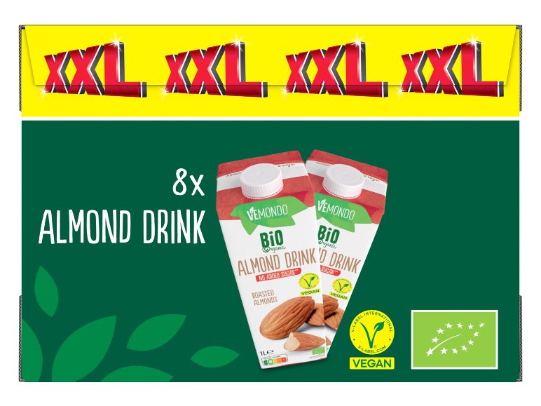 Boisson aux amandes Bio sans sucre