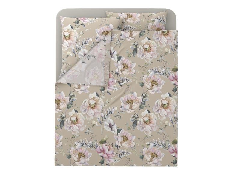 Parure de lit en satin, 4 pièces
