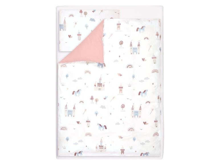 Parure de lit bébé réversible, 3 pièces