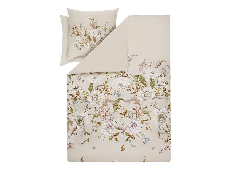 Parure de lit en satin de coton, 260 x 240 cm