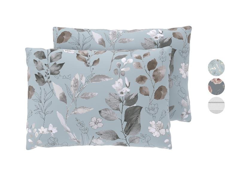Taies d'oreiller en renforcé, 50 x 70 cm.