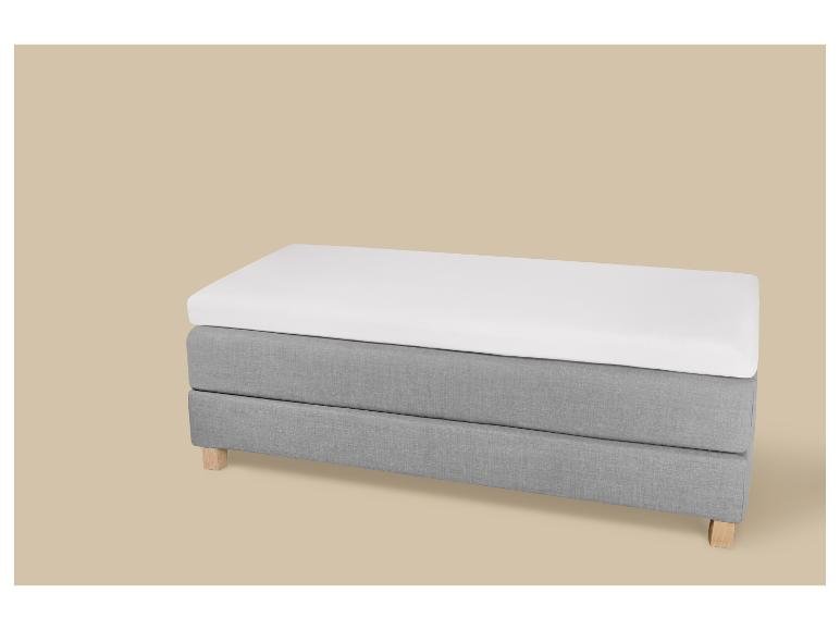 LIVARNO® Drap-housse bi-élastique, 90-100 x 200 cm