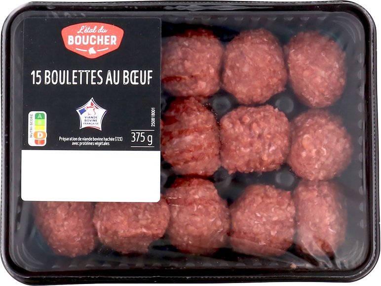 15 boulettes au boeuf