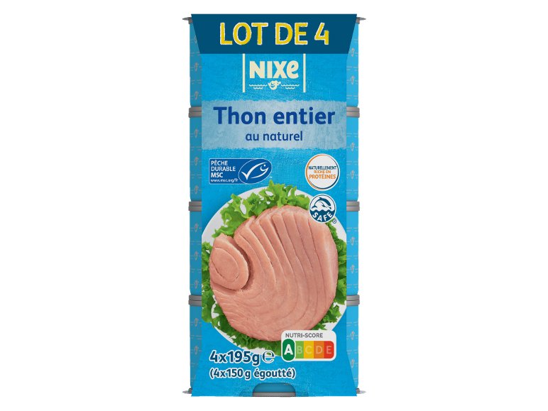 Thon MSC entier au naturel