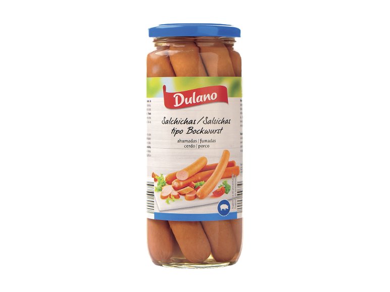 Saucisses porc en bocal