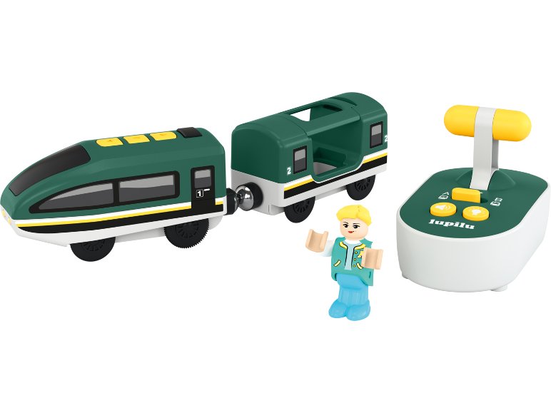 Train radiocommandé, 4 pièces