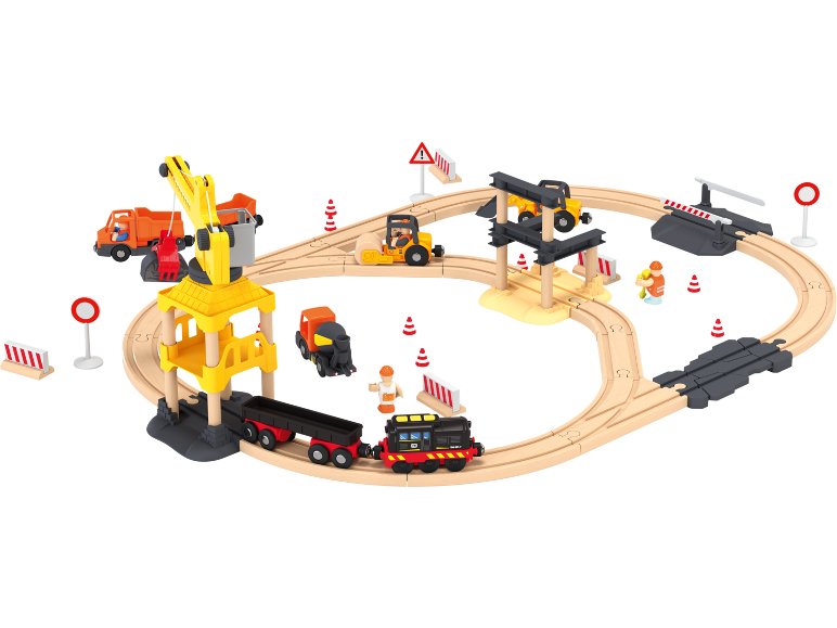 Coffret de train Chantier ou coffret de train Parc d'attractions