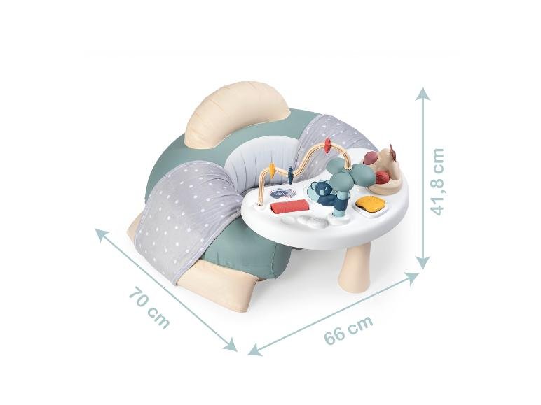 Siège bébé avec table d'activités