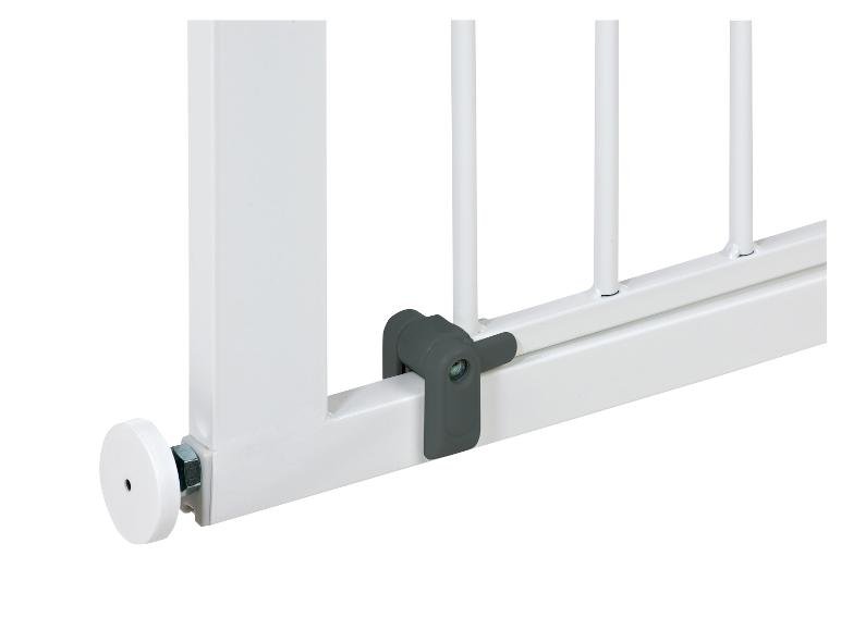 Grille de porte « Quick Close+ », avec fermeture à pression à 4 points.