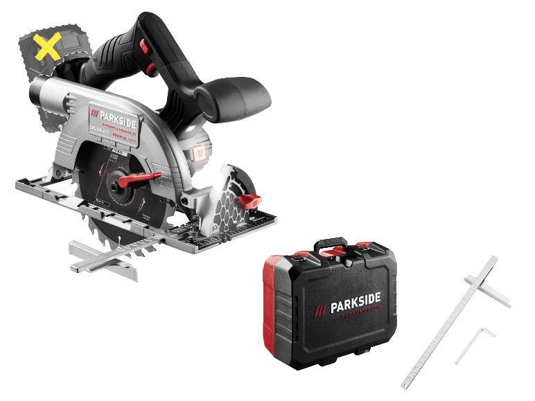 Scie circulaire sans fil 20 V, PPHKSA 20-Li A1, sans batterie ni chargeur