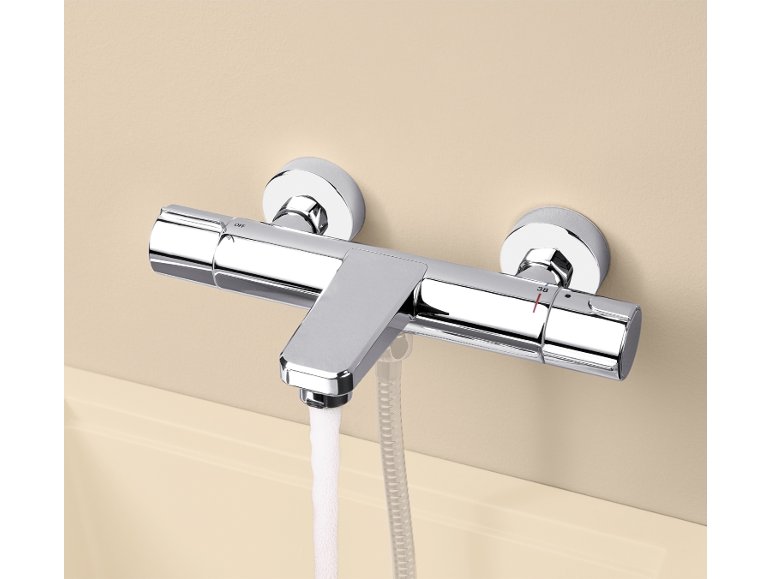 Mitigeur thermostatique de baignoire ou douche