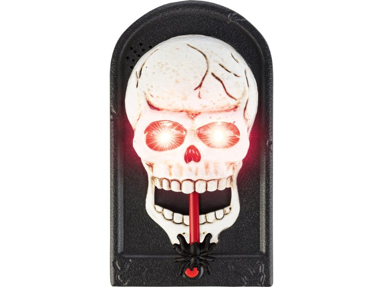 Sonnette d Halloween effrayante avec son et LED