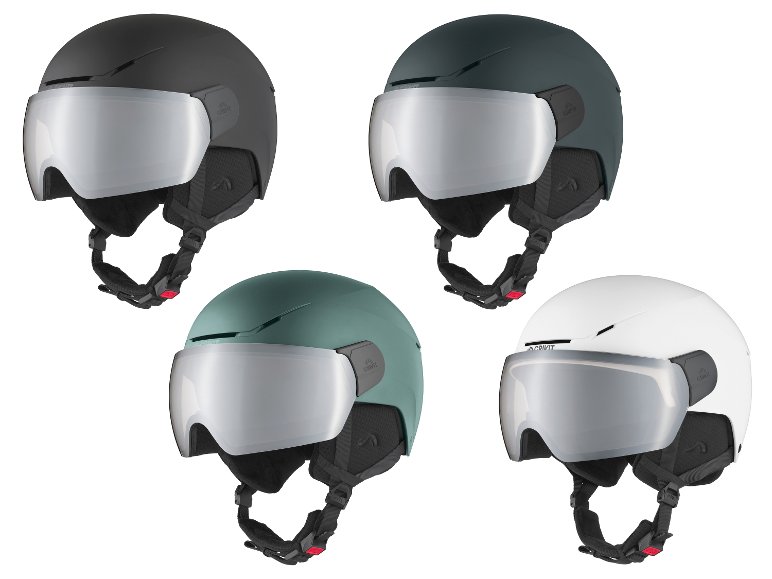 Casque de ski et de snowboard premium avec visière photochromique