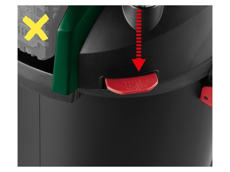 Aspirateur à cendres sans fil 20 V, PAS 20-Li 14 A1, sans batterie ni chargeur