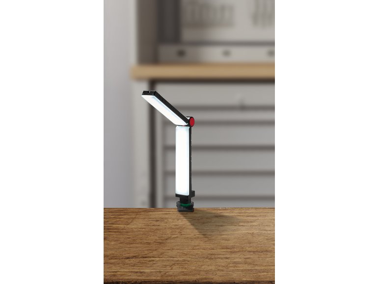Lampe de travail LED à pince sans fil 20V »PLKLA 20-Li A1« sans batterie ni chargeur.