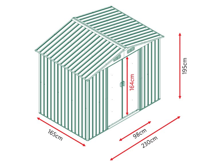 Abri de jardin XL