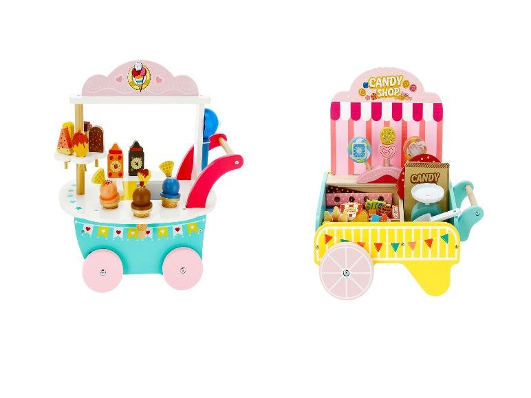 Chariot à glaces ou magasin de bonbons