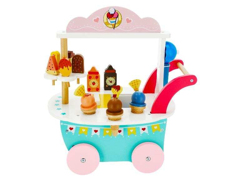 Chariot à glaces ou magasin de bonbons
