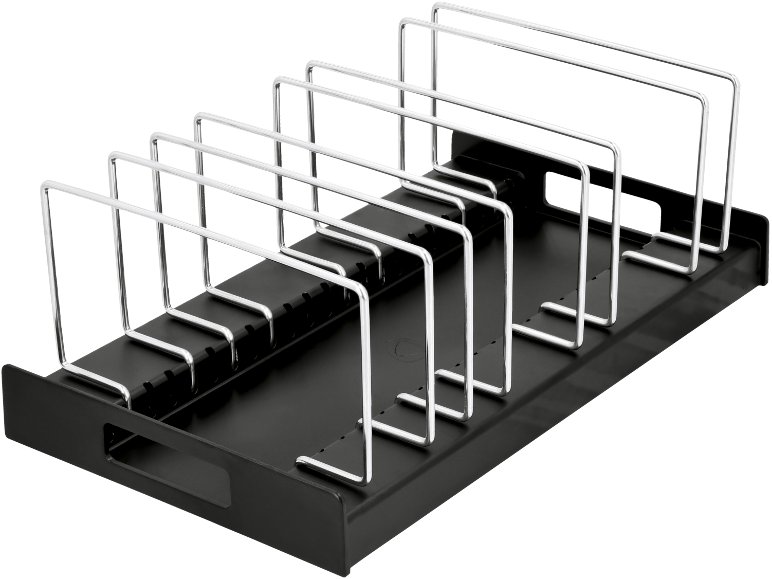 Organisateur de batterie de cuisine / Support de couvercle