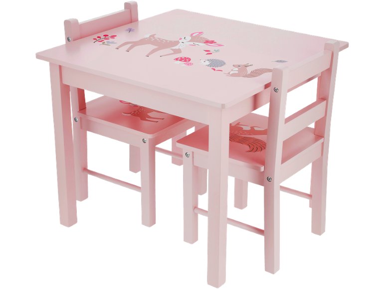 Table pour enfants avec 2 chaises
