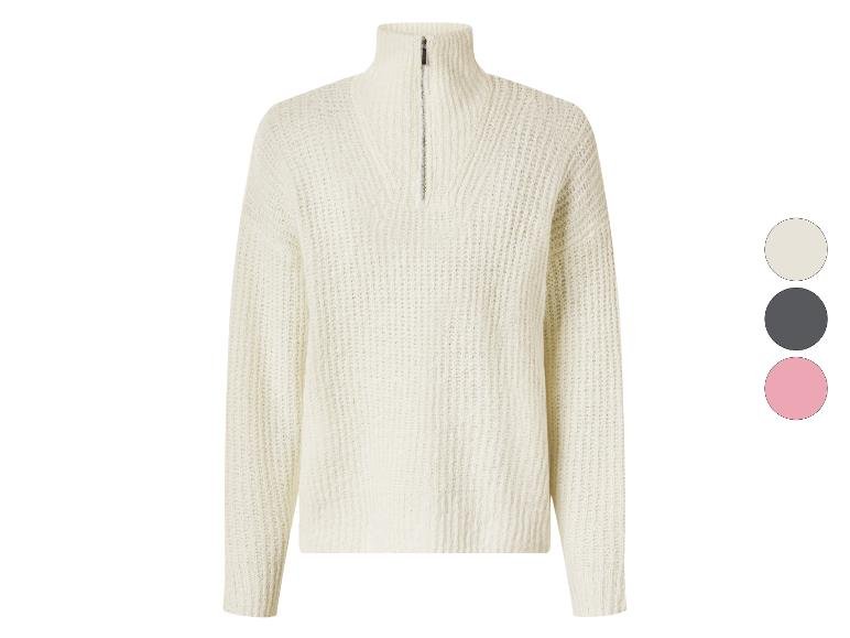 Pull camionneur en grosse maille femme