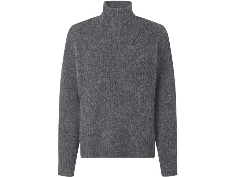 Pull camionneur en grosse maille femme
