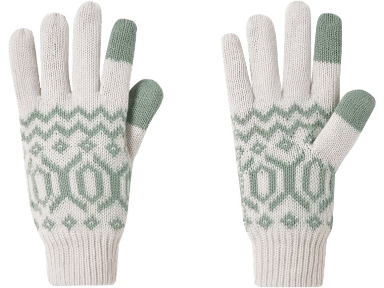 Gants en tricot femme