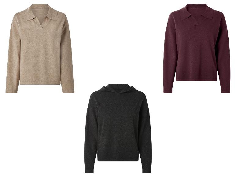 Pull-over en maille fine femme