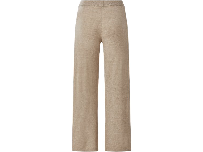 Pantalon en fine maille femme