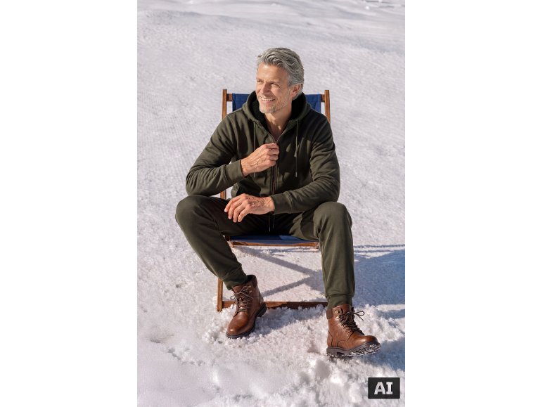 Gilet molletonné homme