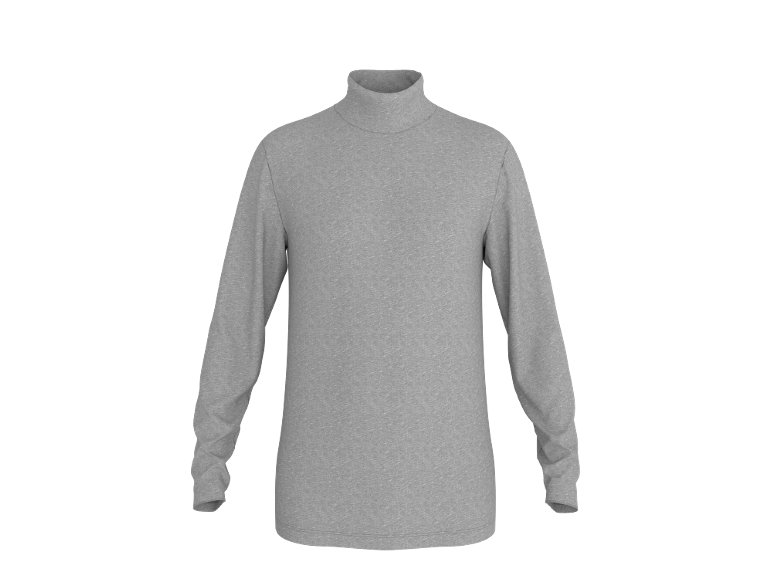 T-shirt col roulé thermique homme