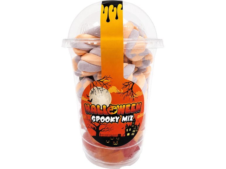 Mélange festif de confiseries d'Halloween