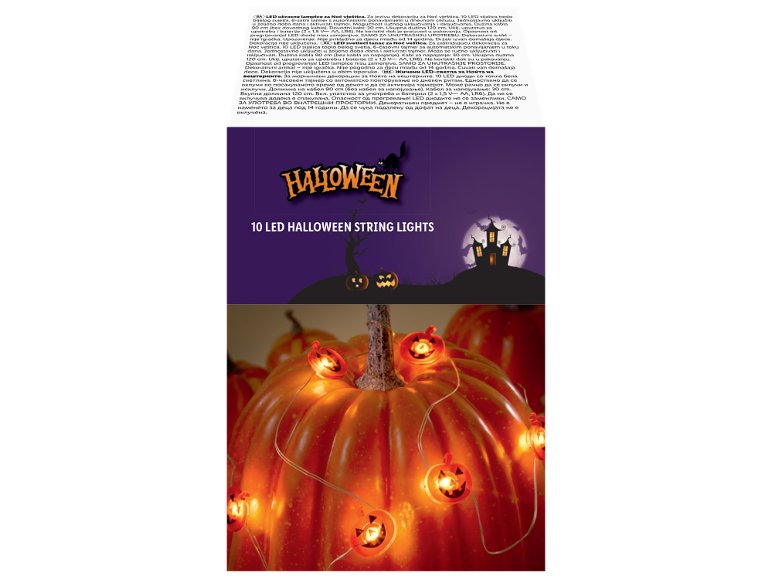 Guirlande lumineuse Halloween LED