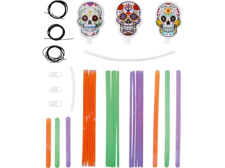 Bâtons lumineux d’Halloween