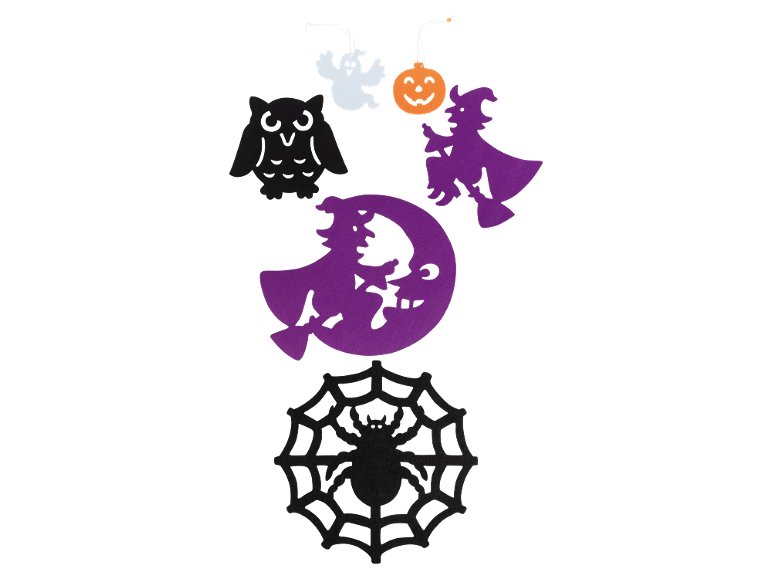 Décorations d’Halloween en feutre