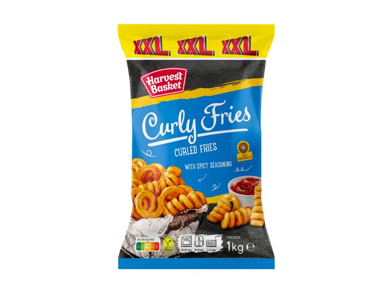 Frites curly