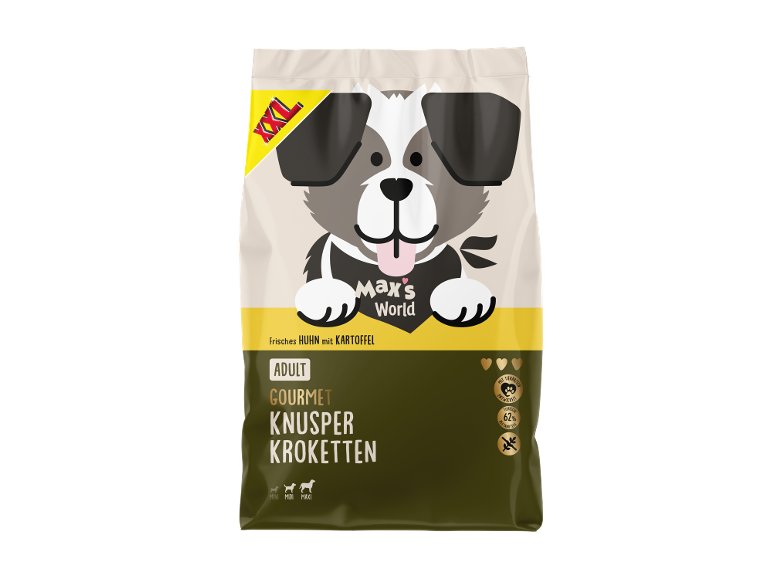 Croquettes croustillante pour chien