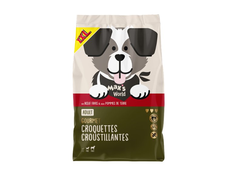Croquettes croustillante pour chien