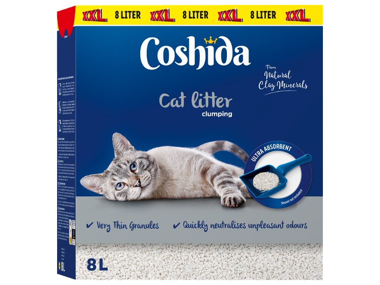 COSHIDA Litière pour chat