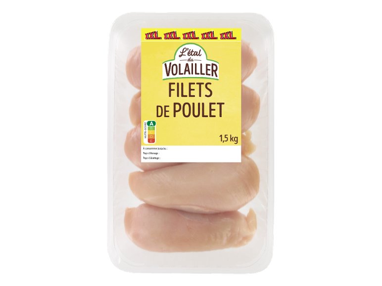 Filets de poulet
