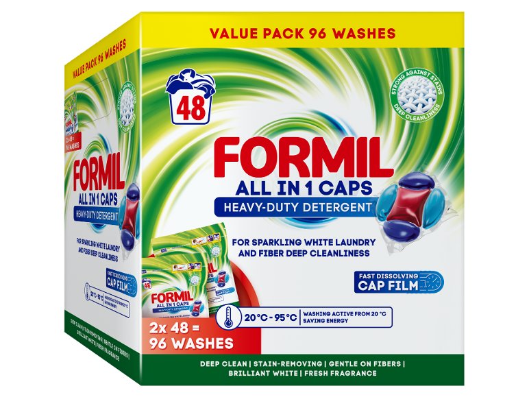 Lessive capsules 5 en 1