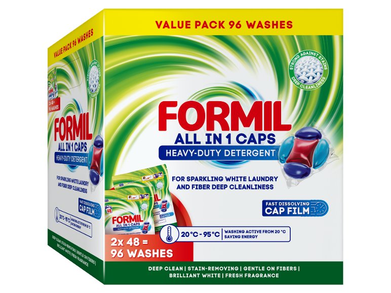 Lessive capsules 5 en 1