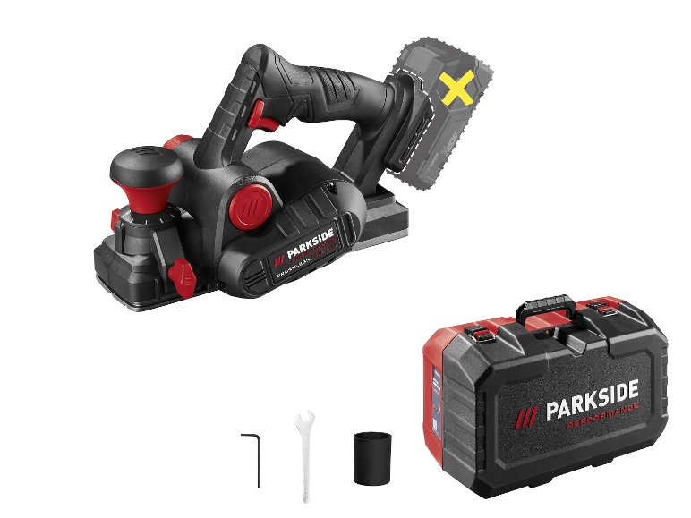 Rabot sans fil 20 V, PPHA 20-Li C3, sans batterie ni chargeur