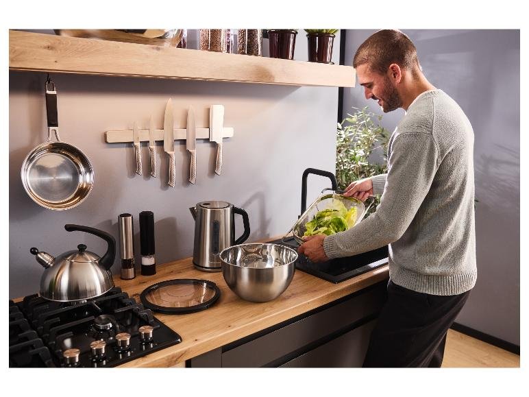 Set de 2 ou 3 bols mélangeurs Premium en acier inoxydable