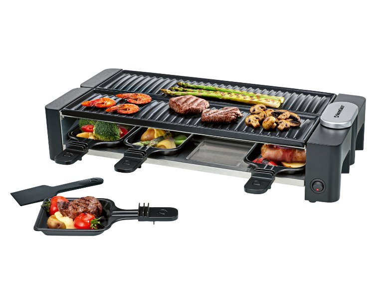 Raclette-gril, 8 personnes