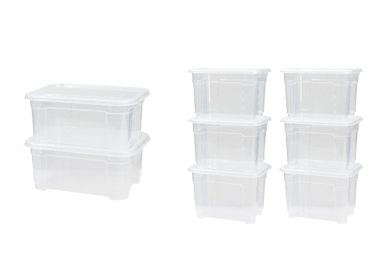 Boîtes avec couvercle, 5 L ou 11 L