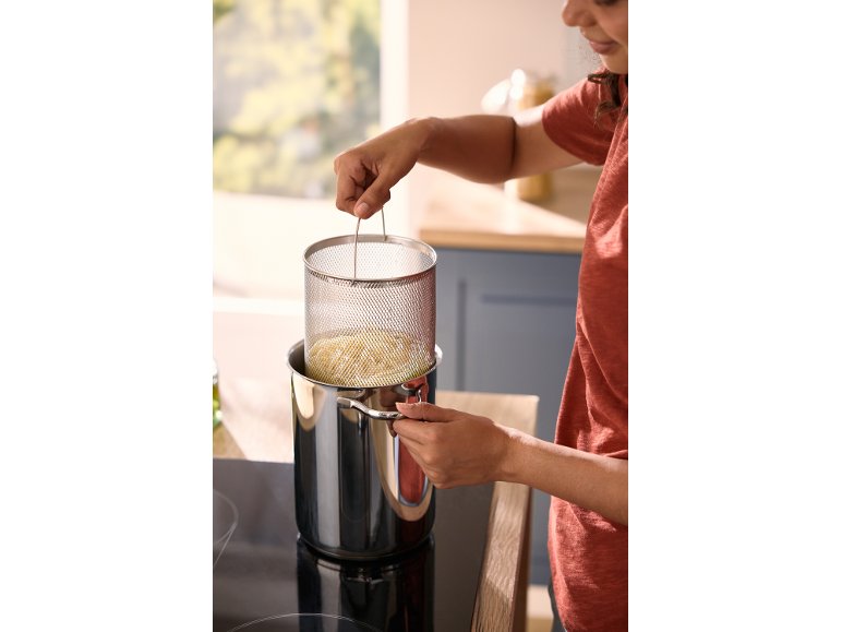Casserole à pâtes en acier inoxydable Premium, 4 L, Ø 16 cm
