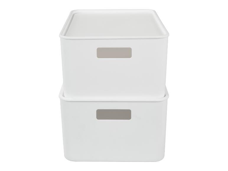 Boîtes avec couvercle