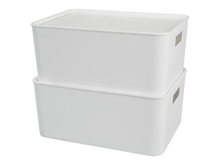 Boîtes avec couvercle